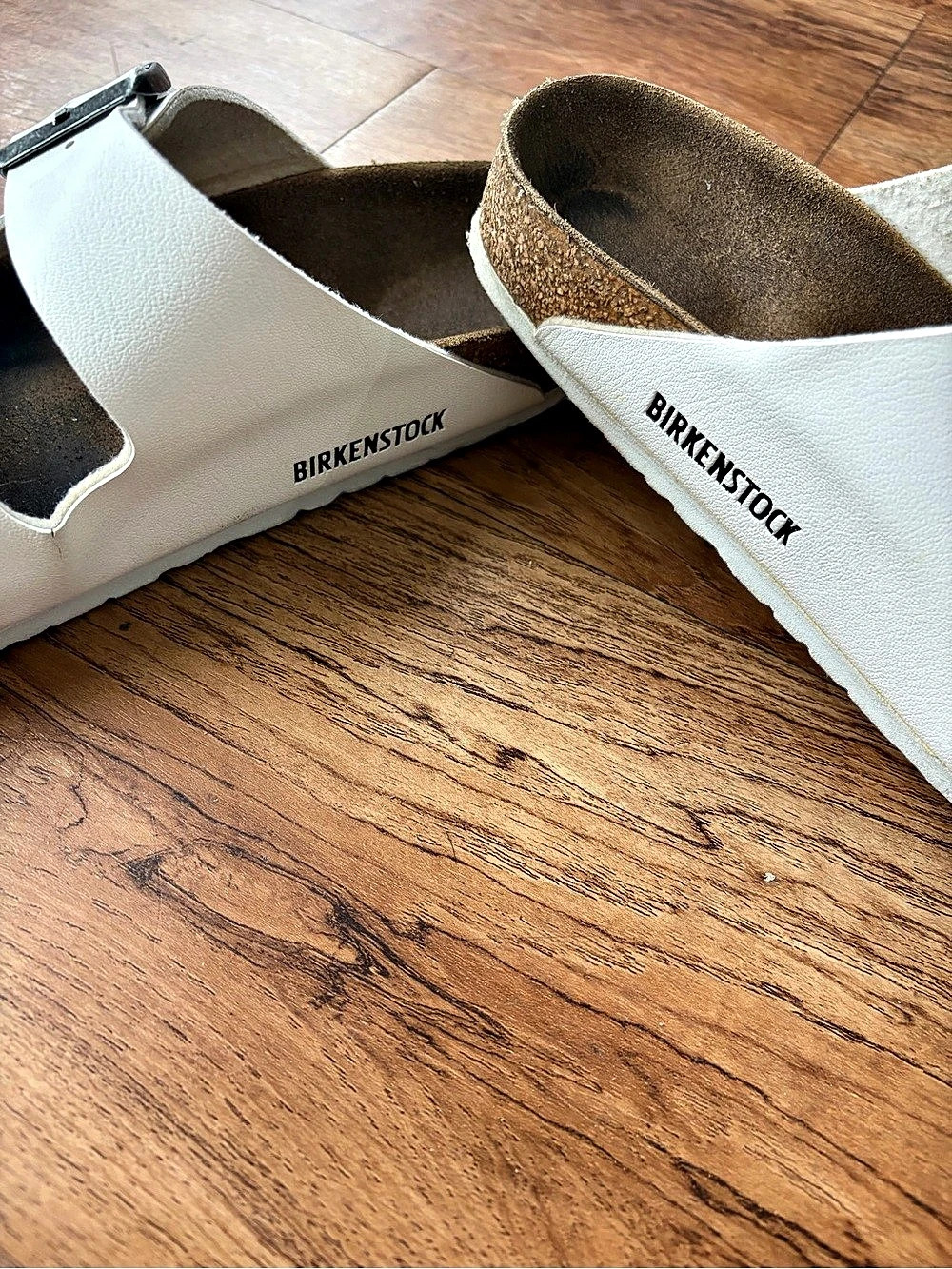 Birkenstock Arizona White - 10" / 24.5 cm - Size 38/ US 8 Women
